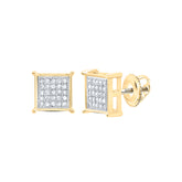 1/6CT-DIA P3 GIFT SQUARE EARRING